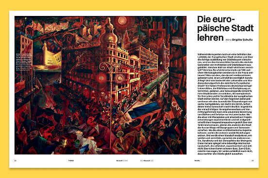 Cover of Die Europäische Stadt Lehren (2015)